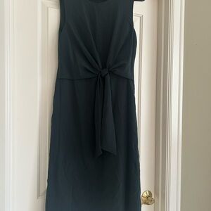 NWT Ann Taylor Forest Green Sleeveless Dress